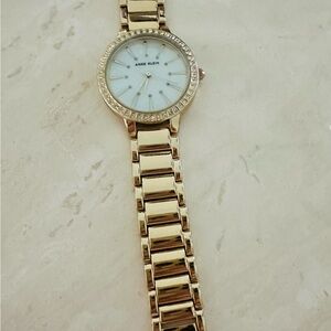 Anne Klein Gold Women's Watch